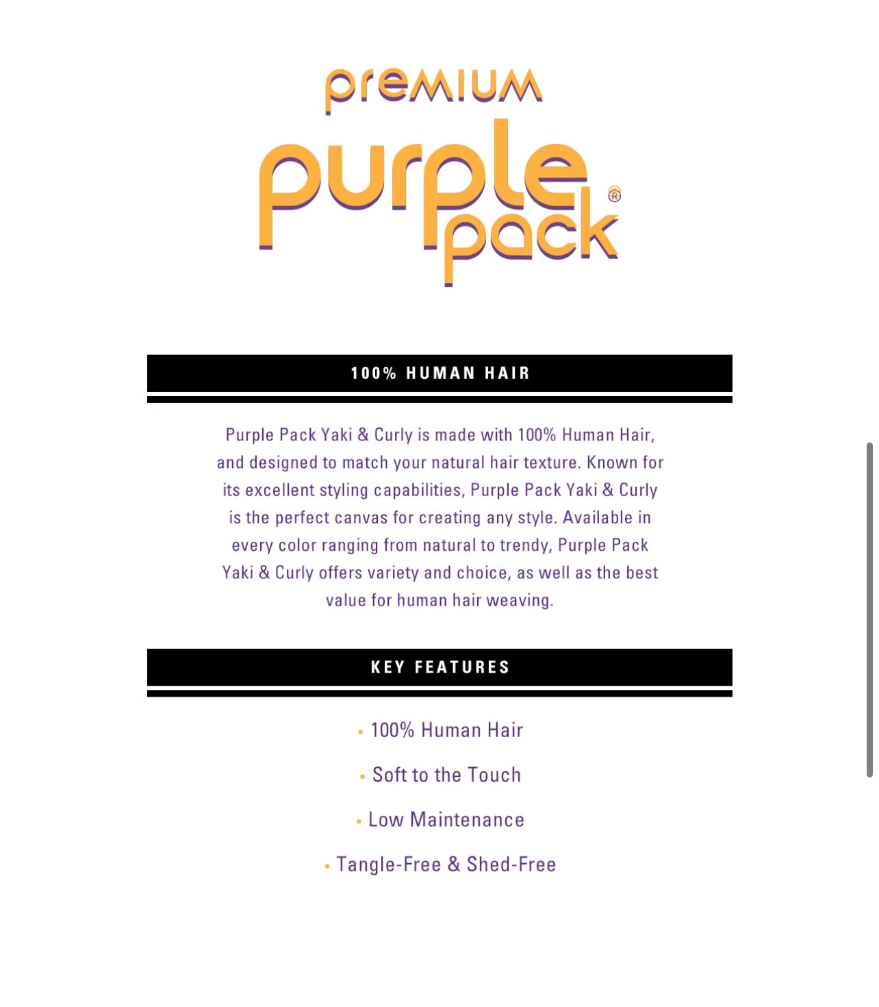 Outre Purple Pack