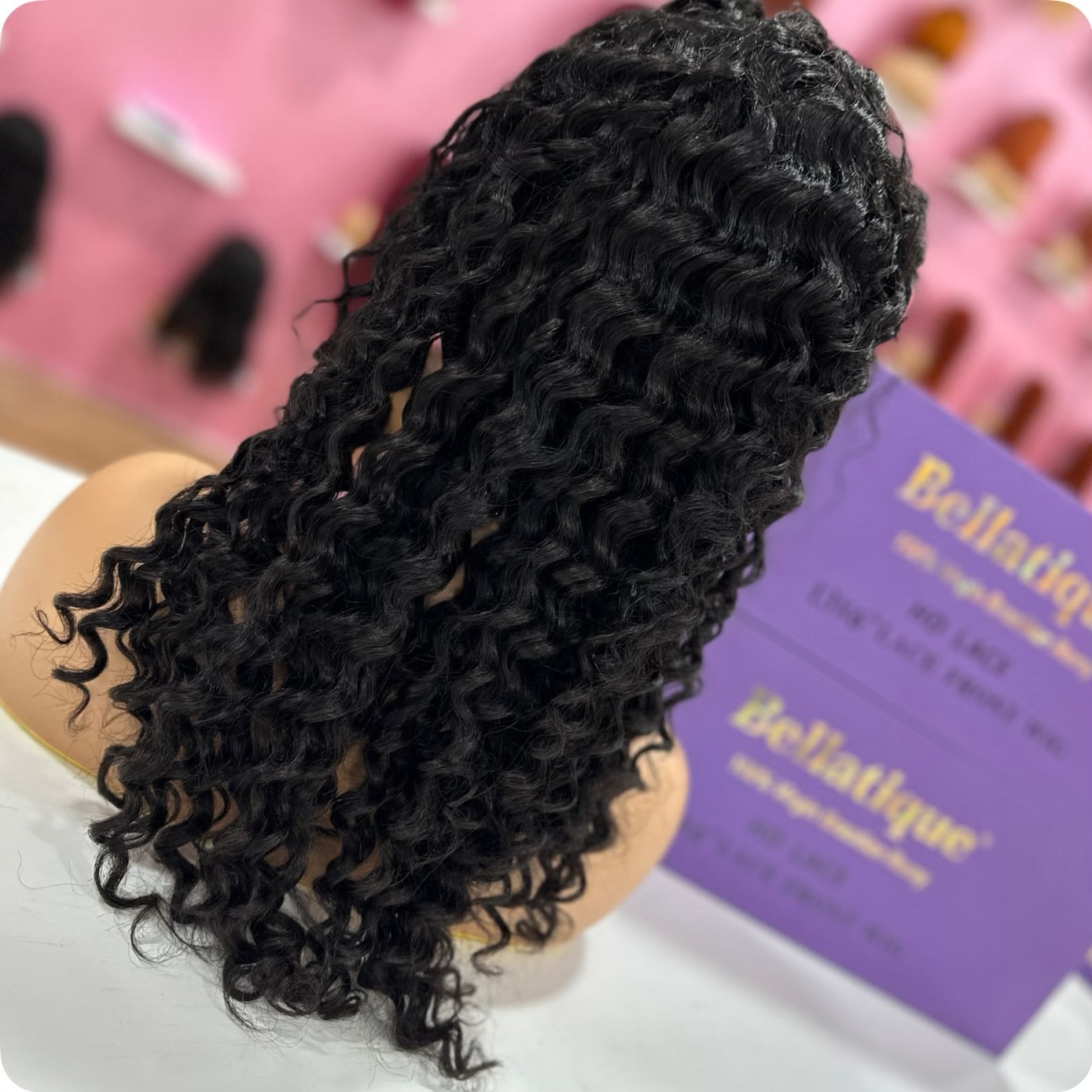 Bellatique 100 Virgin Brazilian Human Hair Wig 13X6 Lace Wig