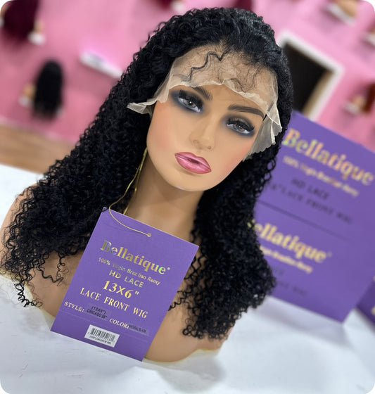 Bellatique 100% Virgin Brazilian Human Hair Wig 13X6 Lace Wig - Chicago
