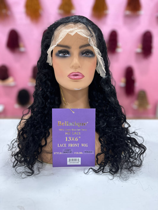 Bellatique 100% Virgin Brazilian Human Hair Wig 13X6 Lace Wig - Nancy