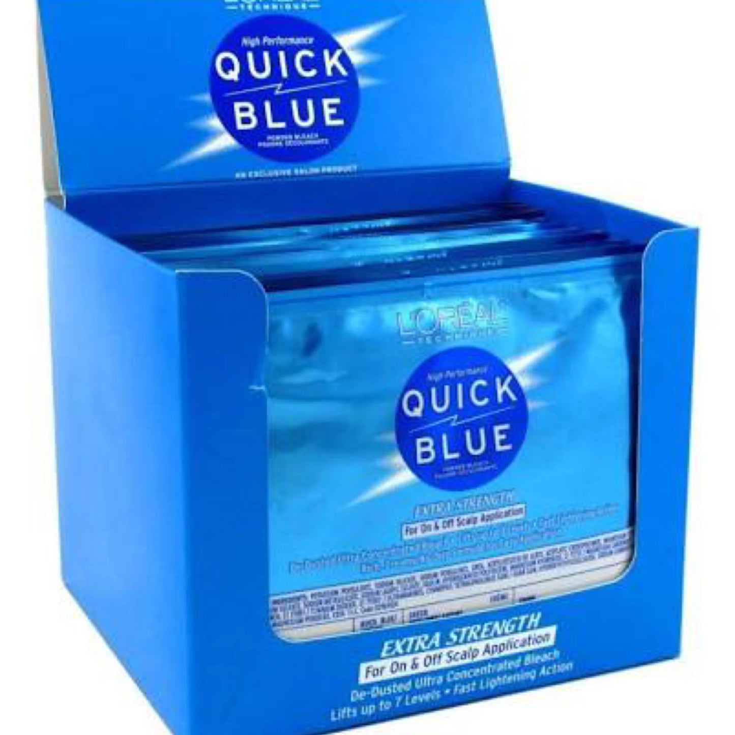 L'Oreal Paris High Performance Quick Blue Powder Bleach, Extra Strength, 1 Oz