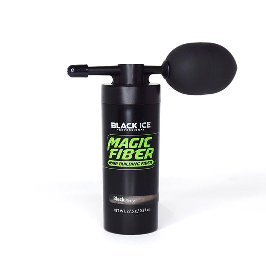 Black Ice Hair Building Magic Fiber w/ Applicator