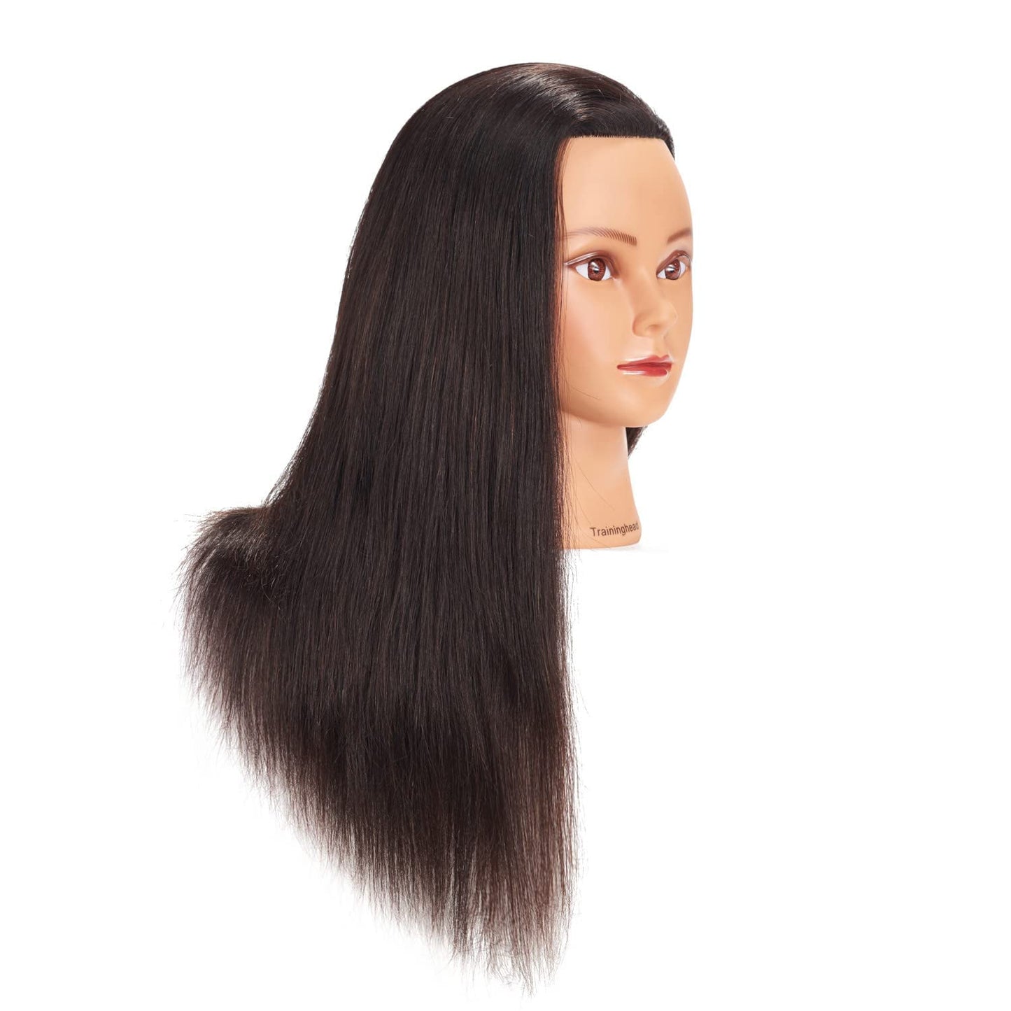 100% Human Hair Mannequin Head