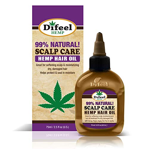 Difeel 99% Natural Scalp Care Hemp Hair Oil